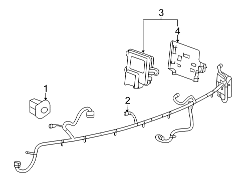 2013 Chevy Malibu Parking Aid Diagram