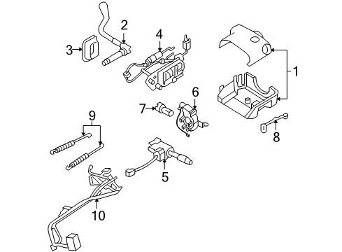 2006 Buick Terraza Ignition Lock, Electrical Diagram