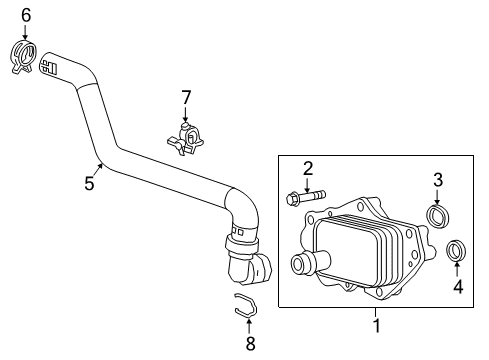 2018 Chevy Equinox Oil Cooler Diagram