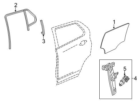 2013 Buick Encore Front Door, Electrical Diagram 4 - Thumbnail