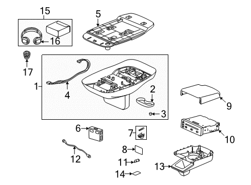 2003 Saturn LW200 Harness Asm,Dome & Reading Lamp Wiring Diagram for 22693759