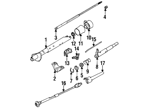 1992 GMC Jimmy Switches Diagram 2 - Thumbnail