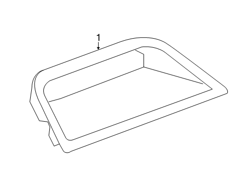 2007 Saturn Aura High Mount Lamps Diagram