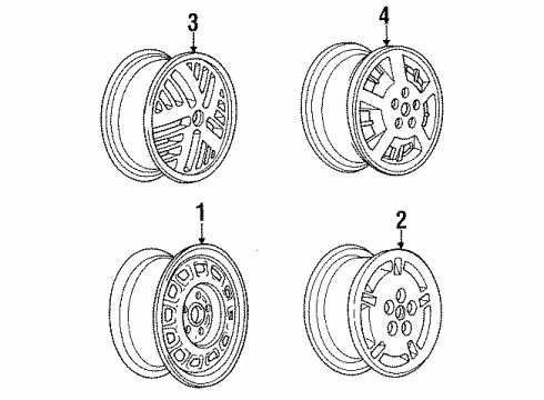 1986 Pontiac Grand Am Wheels Diagram