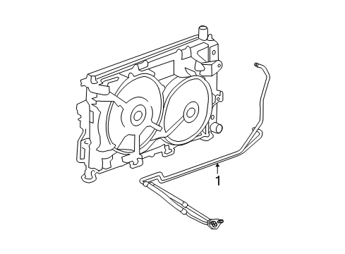 2009 Chevy Equinox Power Steering Oil Cooler Diagram