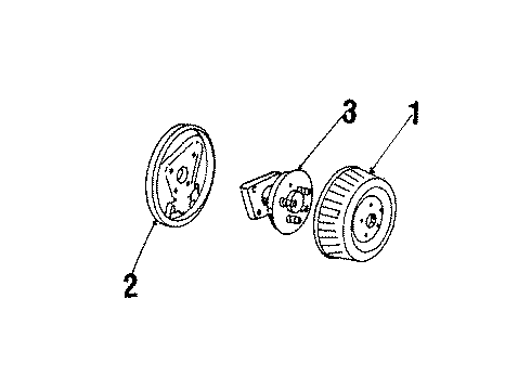 1996 Buick Century Rear Brakes Diagram