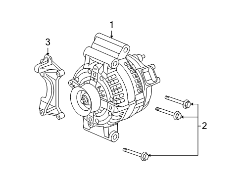 2007 Saturn Ion Alternator Diagram 2 - Thumbnail