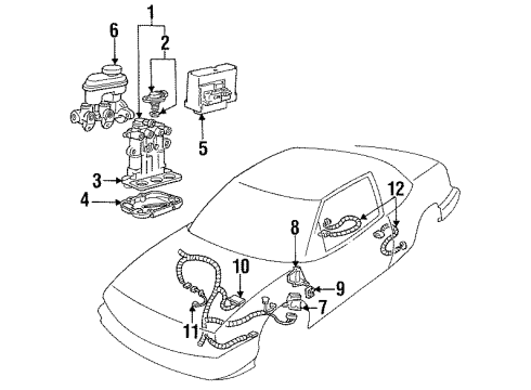 1993 Chevy Lumina Horn Diagram 2 - Thumbnail