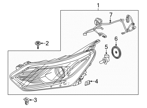 2021 Chevy Equinox Bulbs Diagram