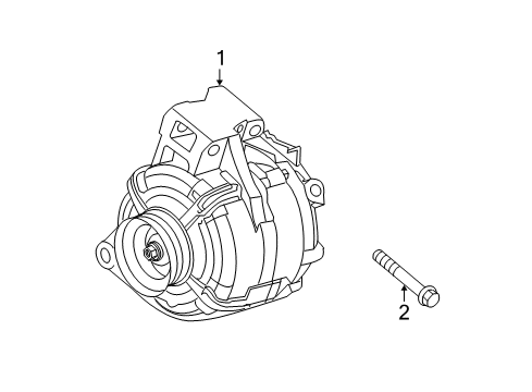 2012 Chevy Equinox Alternator Diagram 2 - Thumbnail