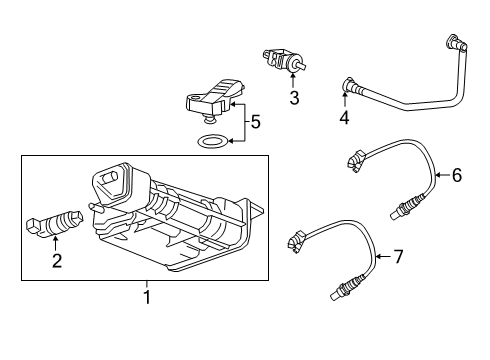 2020 Chevy Blazer Emission Components Diagram 2 - Thumbnail