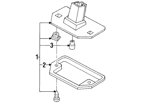 1987 Chevy Spectrum License Lamps Diagram