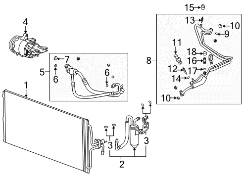 2004 Pontiac Grand Prix Switches & Sensors Diagram