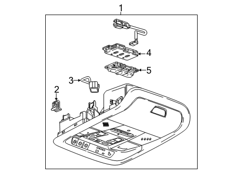 2019 Buick Regal TourX Sunroof, Electrical Diagram 1 - Thumbnail