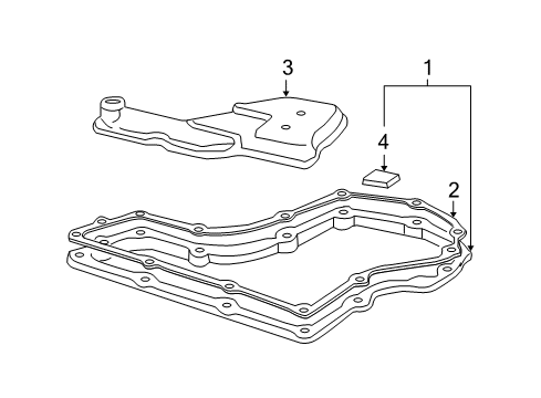 2008 Chevy Malibu Transaxle Parts Diagram