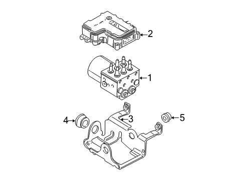 2006 GMC Yukon XL 2500 ABS Components, Electrical Diagram