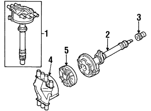 1995 GMC Yukon Ignition System Diagram