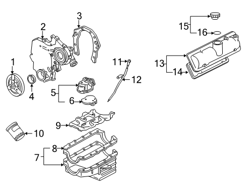 2005 Pontiac G6 Filters Diagram