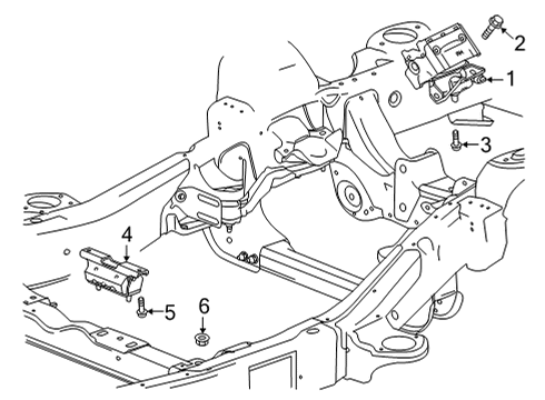 2021 GMC Yukon Automatic Transmission, Transmission Diagram 2 - Thumbnail