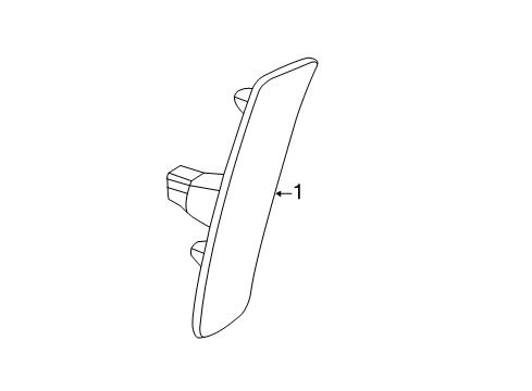 2014 Cadillac CTS Side Marker Lamps, Electrical Diagram