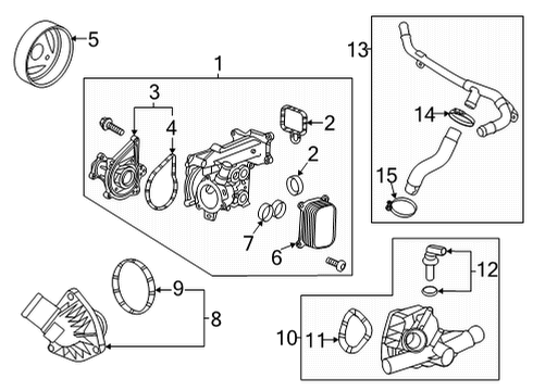 2024 Chevy Trailblazer Water Pump Diagram 1 - Thumbnail