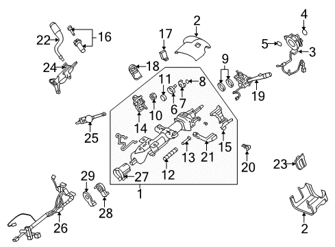 2007 GMC Yukon XL 2500 Switches Diagram 2 - Thumbnail