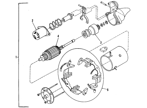 1995 Buick Skylark Starter, Charging Diagram