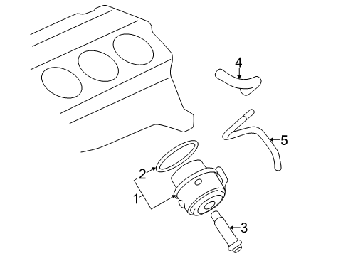 2006 Saturn Relay Oil Cooler Diagram