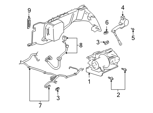 2005 Buick Rainier Ride Control Diagram