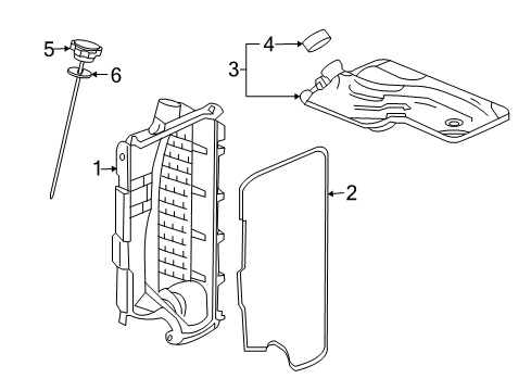 2013 Buick Enclave Transaxle Parts Diagram