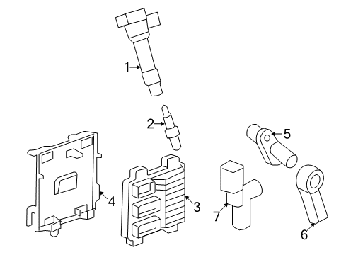 2023 Chevy Traverse Ignition System Diagram