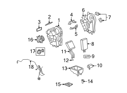 2009 Saturn Outlook Auxiliary Heater & A/C Diagram 3 - Thumbnail