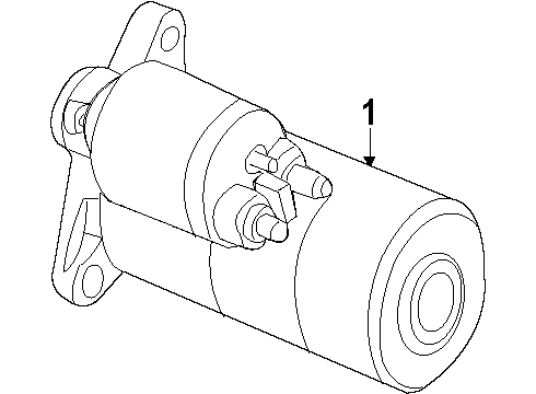 2009 Saturn Sky Starter, Charging Diagram