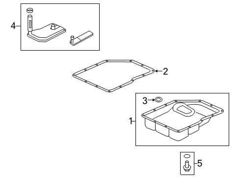 2009 Chevy Silverado 1500 Automatic Transmission, Maintenance Diagram 1 - Thumbnail