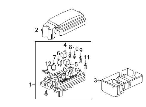 2009 Chevy Colorado Electrical Components Diagram 2 - Thumbnail