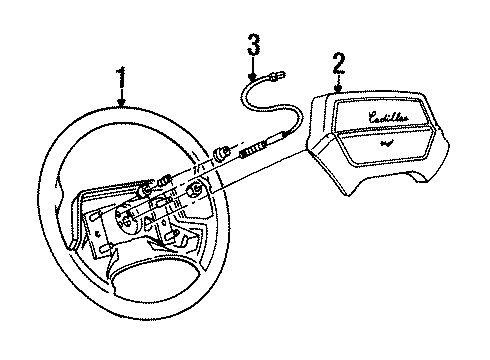 1993 Cadillac Allante Horn Diagram