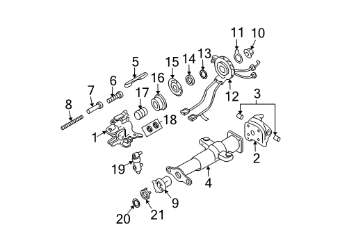 2008 Buick LaCrosse Housing & Components Diagram 2 - Thumbnail