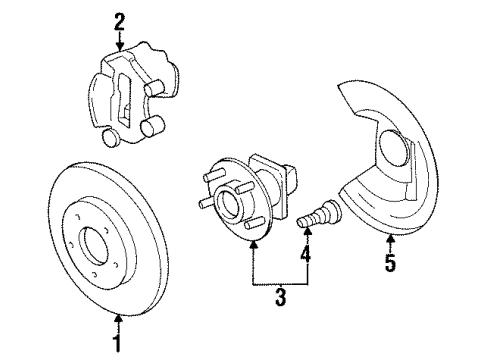 1996 Buick Riviera Rear Brakes Diagram