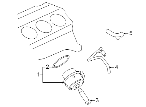 2005 Buick Terraza Oil Cooler Diagram