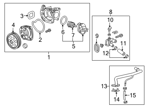 2020 Buick Envision Water Pump Diagram 1 - Thumbnail