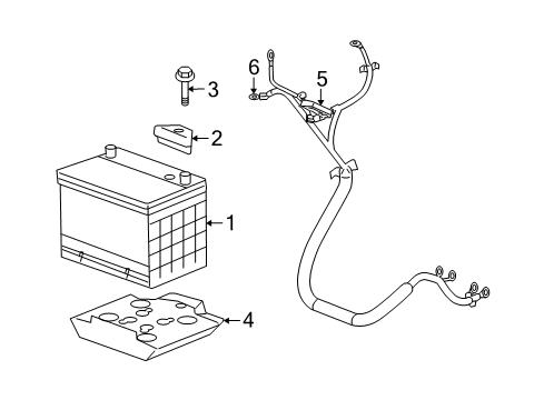 2005 Chevy Uplander Battery Diagram