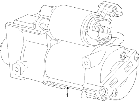 2022 Cadillac Escalade ESV Starter Diagram 3 - Thumbnail