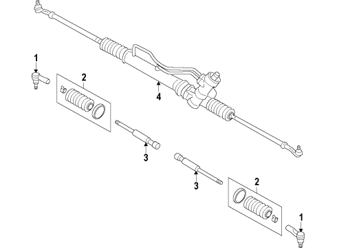 2012 Chevy Sonic Steering Column & Wheel, Steering Gear & Linkage Diagram 4 - Thumbnail