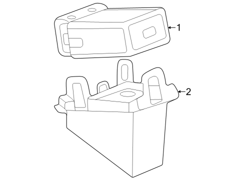 2024 Buick Encore GX Electrical Components Diagram