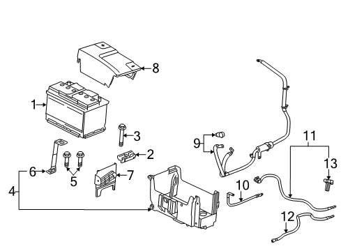 2014 Chevy Impala Battery Diagram