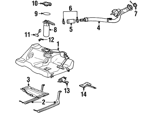 1998 Saturn SC1 Senders Diagram 2 - Thumbnail