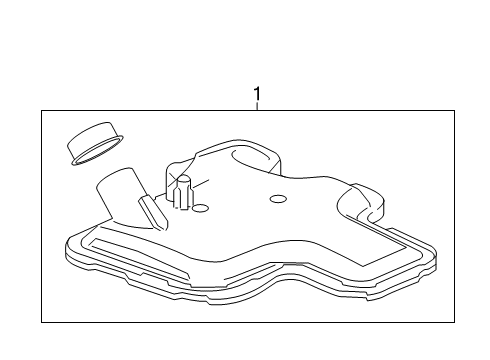 2021 Chevy Blazer Transaxle Parts Diagram