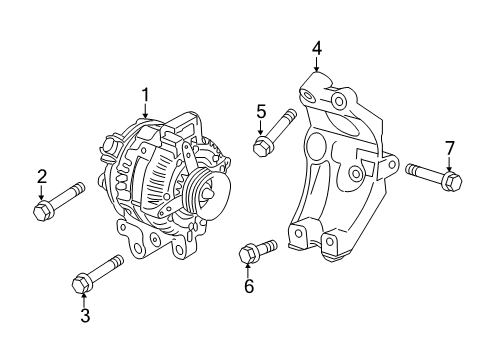 2012 Cadillac CTS Alternator Diagram