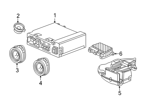 2021 Chevy Bolt EV Sound System Diagram