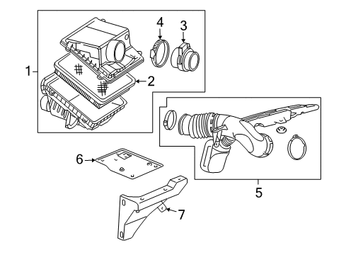 2009 GMC Sierra 1500 Filters Diagram 1 - Thumbnail